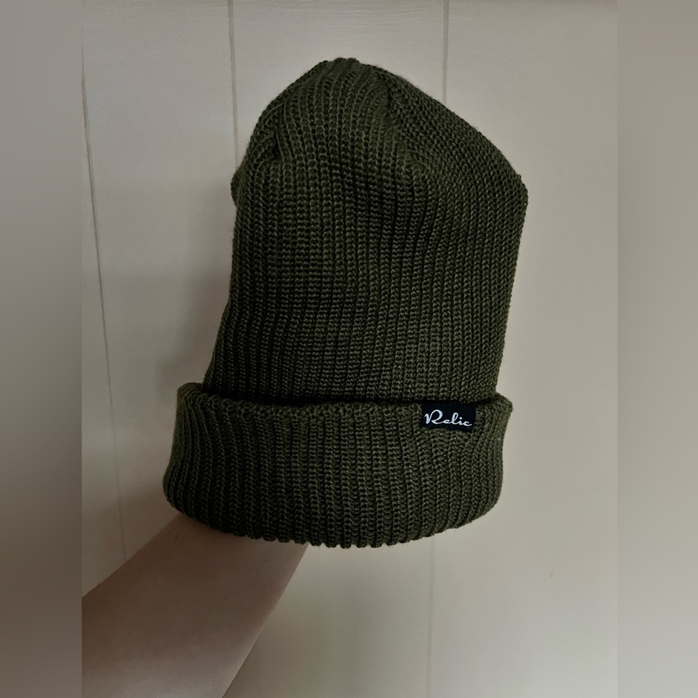 Relic Olive Green Knit Beanie